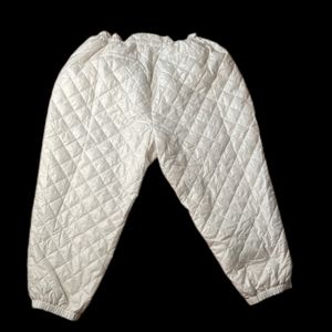 women’s 4X  future collective white puffy sweat pants